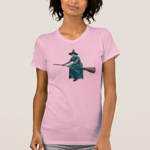 Camiseta divertida de Halloween de bruja de Franke