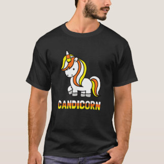 Camiseta divertida de Halloween de unicornio Candi