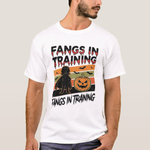 Camiseta Divertida de Halloween de Vampiro con Col