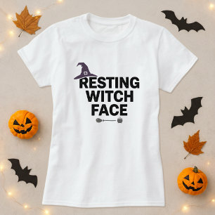 Camiseta divertida de Halloween; Pun de la cara de