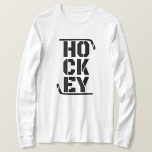 Camiseta divertida de hockey