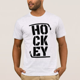 Camiseta divertida de hockey