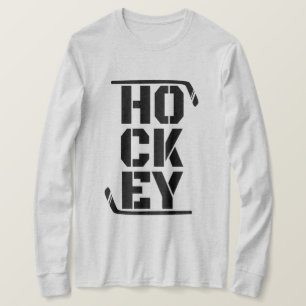 Camiseta divertida de hockey
