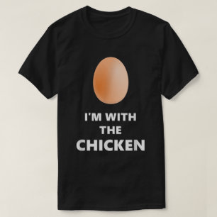 Camiseta Divertida de Huevo con 'Estoy con el Poll