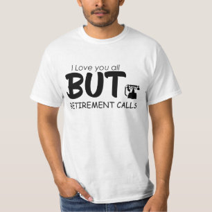 Camiseta divertida de humor de despedida en la ofi