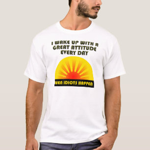 Camiseta divertida de idiotas