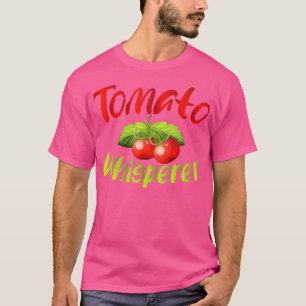 Camiseta divertida de jardinería de tomate Susurra