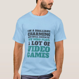 Camiseta divertida de juegos para Geeks y Gamers