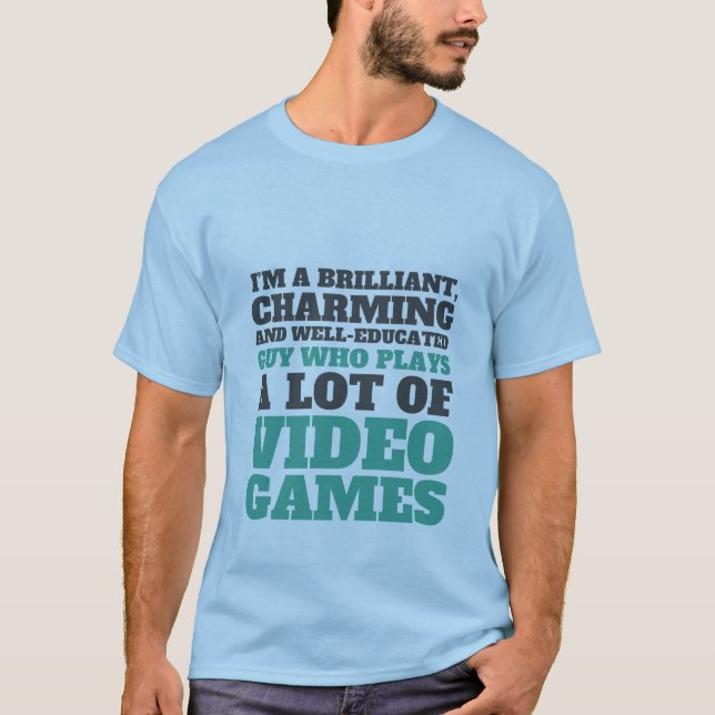 Camiseta divertida de juegos para Geeks y Gamers (Anverso)