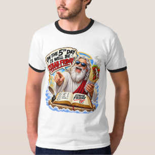 Camiseta divertida de Kebab Viernes On the 5th Day
