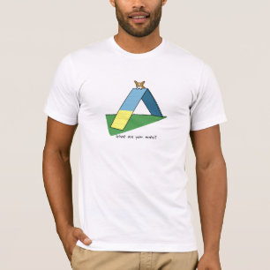 Camiseta divertida de la agilidad del Corgi del
