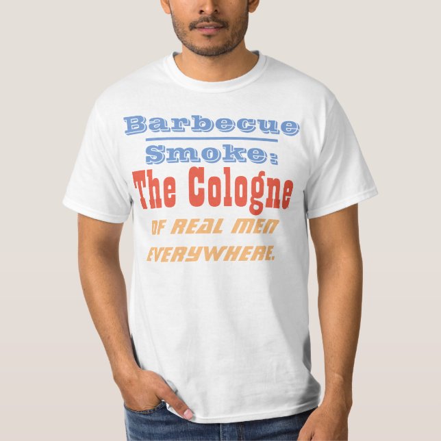 Camiseta divertida de la barbacoa (Anverso)