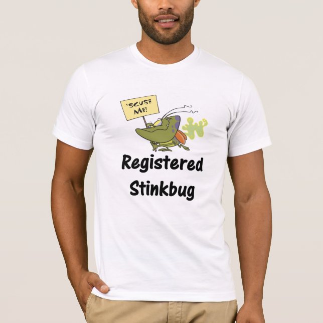 Camiseta divertida de la chinche hedionda (Anverso)