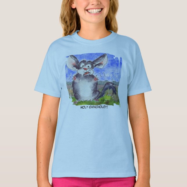 Camiseta divertida de la chinchilla del refrán (Anverso)