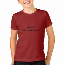 Camiseta divertida de la cita del olor