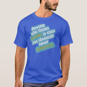 Camiseta divertida de la cita del salto