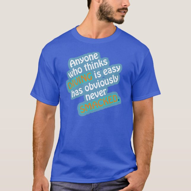 Camiseta divertida de la cita del salto (Anverso)