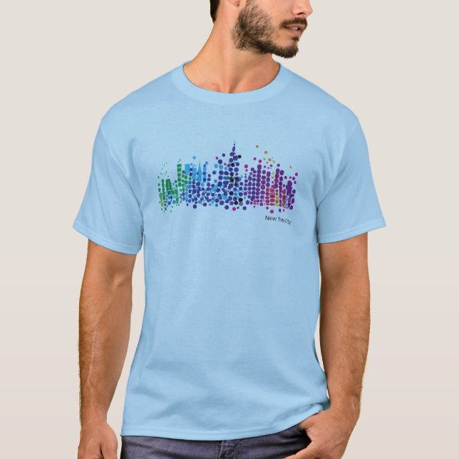 Camiseta divertida de la ciudad de Nueva York (Anverso)