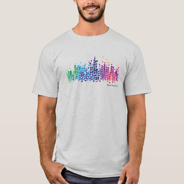 Camiseta divertida de la ciudad de Nueva York (Anverso)