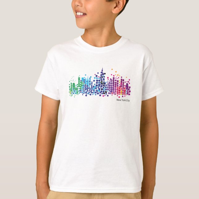 Camiseta divertida de la ciudad de Nueva York (Anverso)
