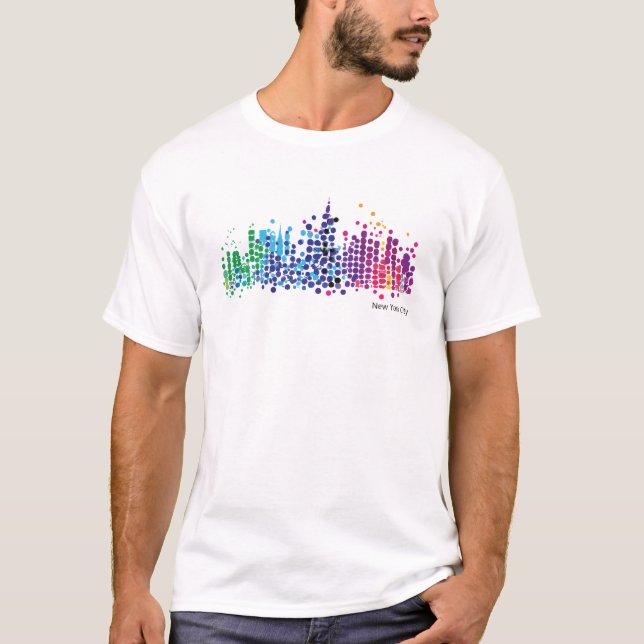 Camiseta divertida de la ciudad de Nueva York (Anverso)