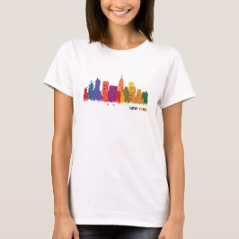 Camiseta divertida de la ciudad de Nueva York