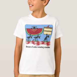 Camiseta divertida de la comida campestre