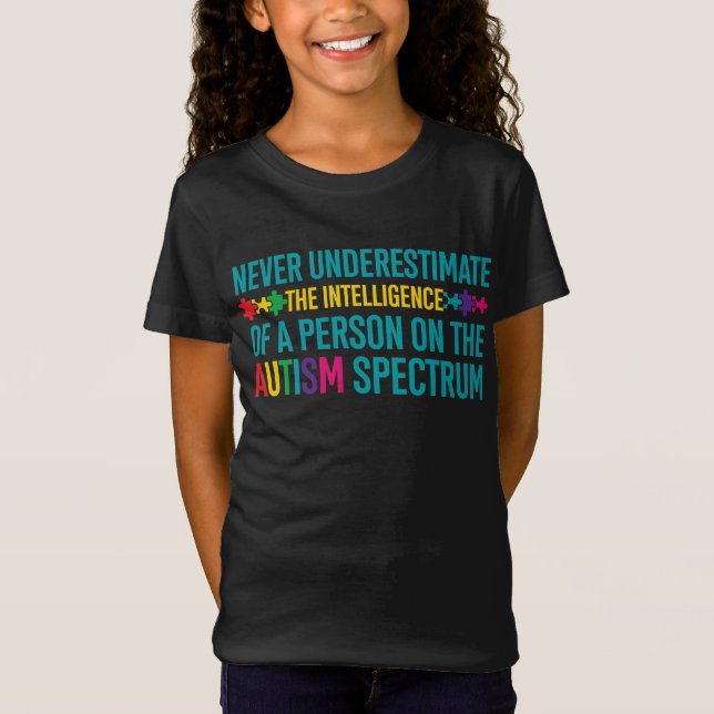Camiseta divertida de la conciencia del autismo (Anverso)