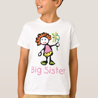Camiseta divertida de la hermana grande