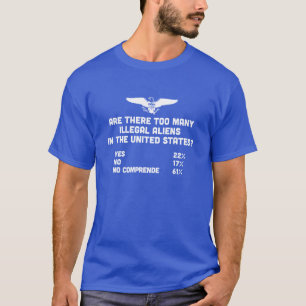 Camiseta divertida de la inmigración/de los
