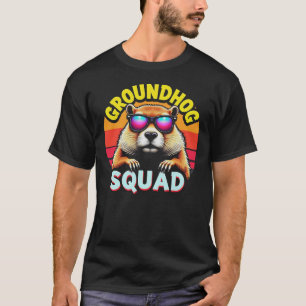 Camiseta Divertida de la Pandilla del Día de la Ma