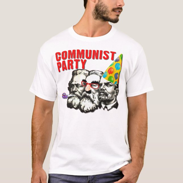 Camiseta divertida de la parodia del Partido (Anverso)