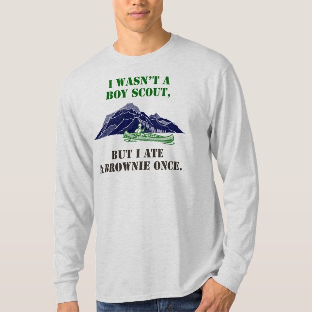 Camiseta divertida de la película, no era boy (Anverso)