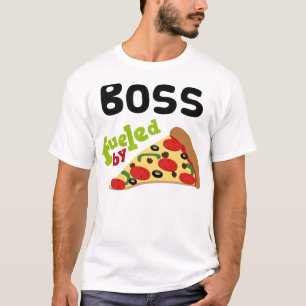 Camiseta (divertida) de la pizza de Boss