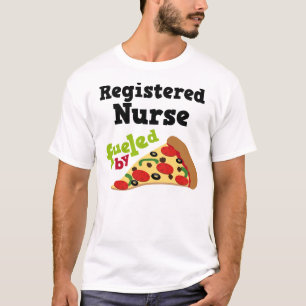 Camiseta (divertida) de la pizza de la enfermera