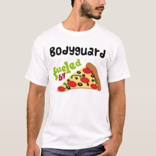 Camiseta (divertida) de la pizza del escolta