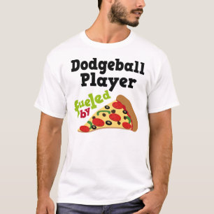 Camiseta (divertida) de la pizza del jugador de