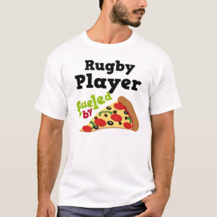 Camiseta (divertida) de la pizza del jugador del