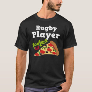 Camiseta (divertida) de la pizza del jugador del