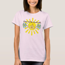 Camiseta divertida de la reina del castillo de are