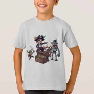 Camiseta divertida de la tripulación pirata - Robo