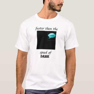 camiseta divertida de la velocidad