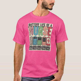 Camiseta divertida de la vida de la batería de la