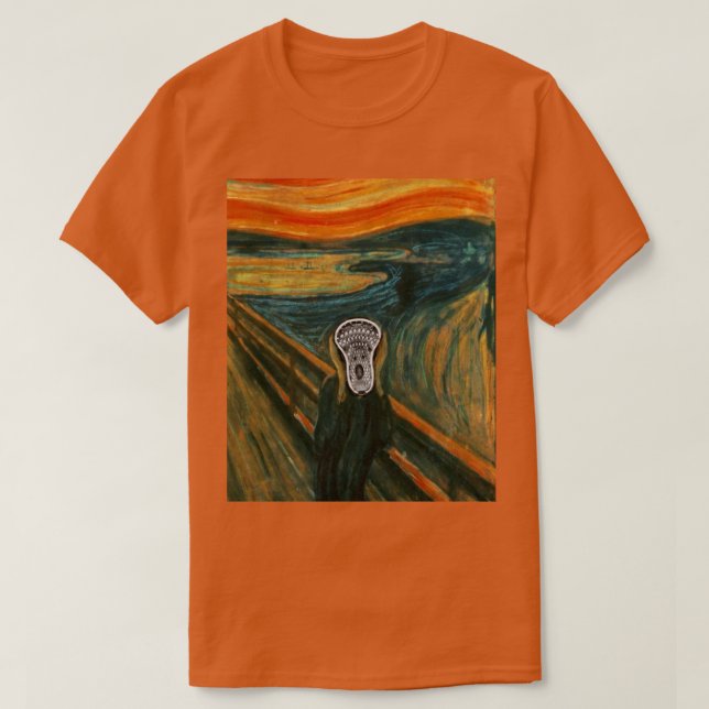 Camiseta divertida de lacrosse (Diseño del anverso)