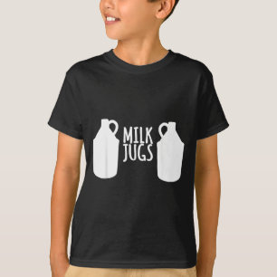 Camiseta Divertida de Lactancia - Soporte de Jarra