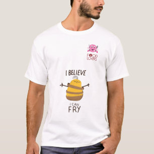Camiseta divertida de las patatas fritas