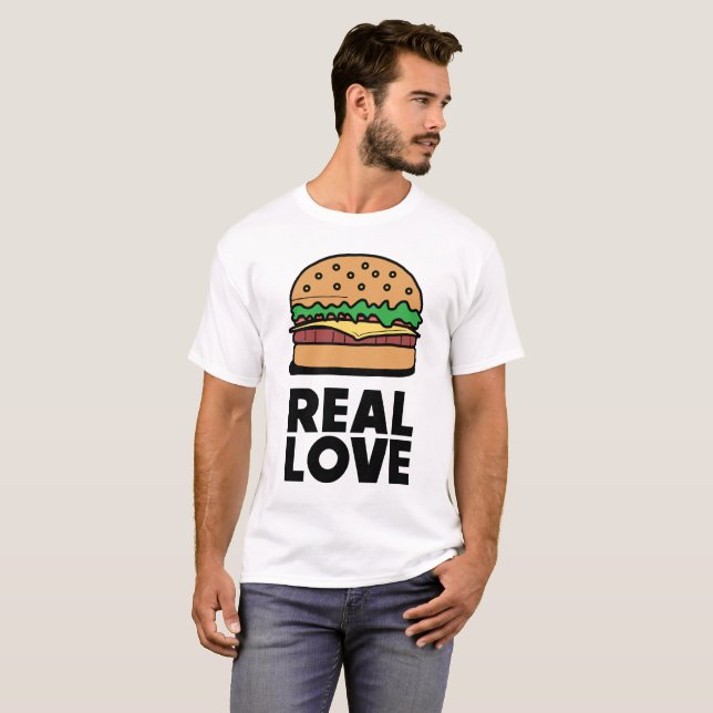 Camiseta divertida de los amantes de los alimentos (Anverso completo)
