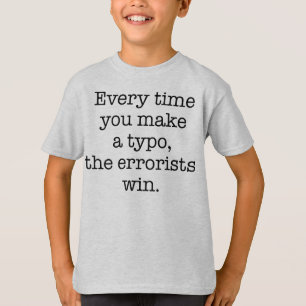 Camiseta divertida de los niños de la policía de