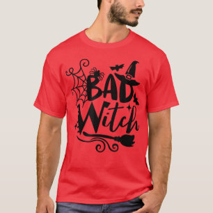 Camiseta divertida de mala bruja de Halloween