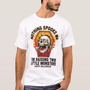 Camiseta Divertida de Mamá de Halloween para Padre